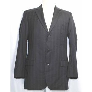 Hugo Boss Rossellini Cinemau 3 Button Superfine 120 Wool Jacket Size 42 Long‎